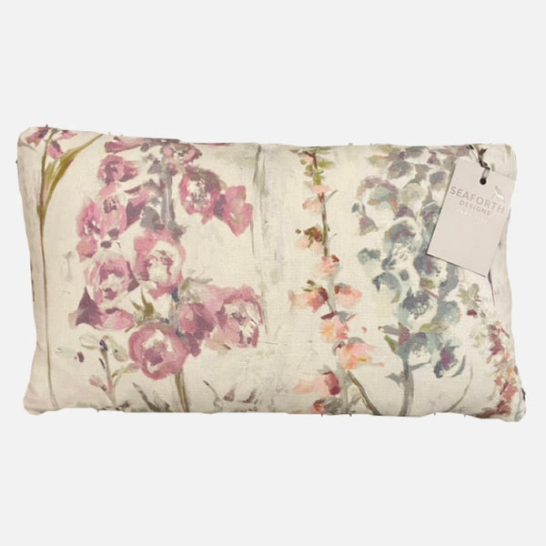 SALE Foxglove printed cushion