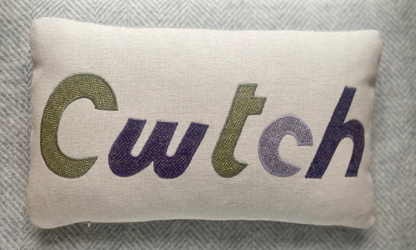 Handmade Cwtch cushion