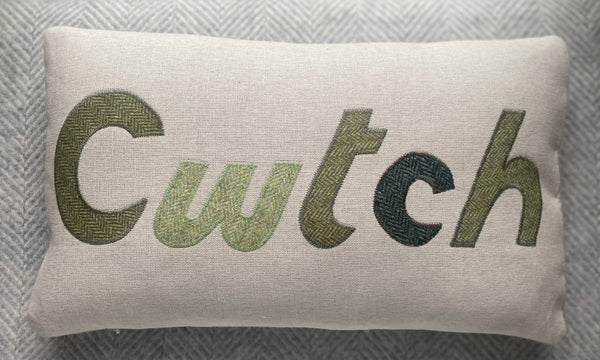 Handmade Cwtch cushion