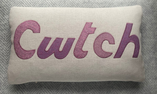 Handmade Cwtch cushion