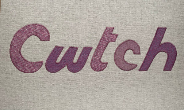 Handmade Cwtch cushion