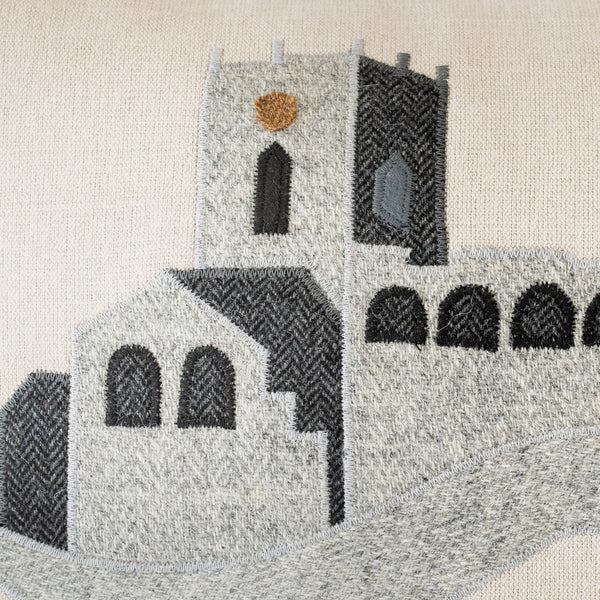 Handmade St Davids Cathedral Cushion