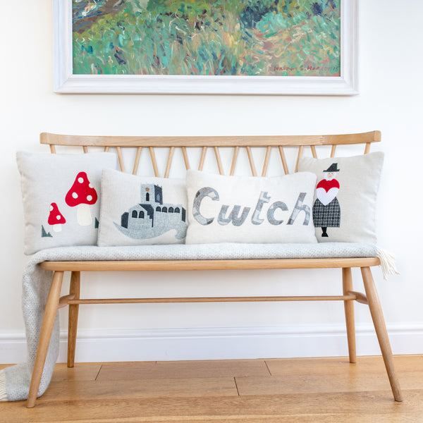 Handmade Welsh Lady Cushion