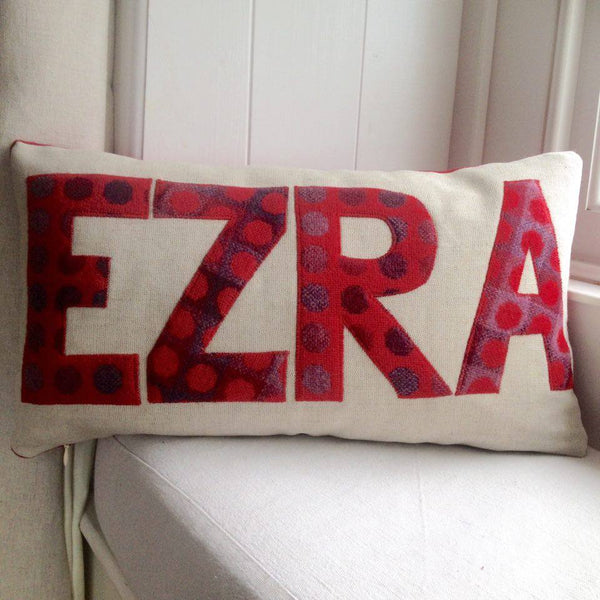 Handmade cushion bespoke order